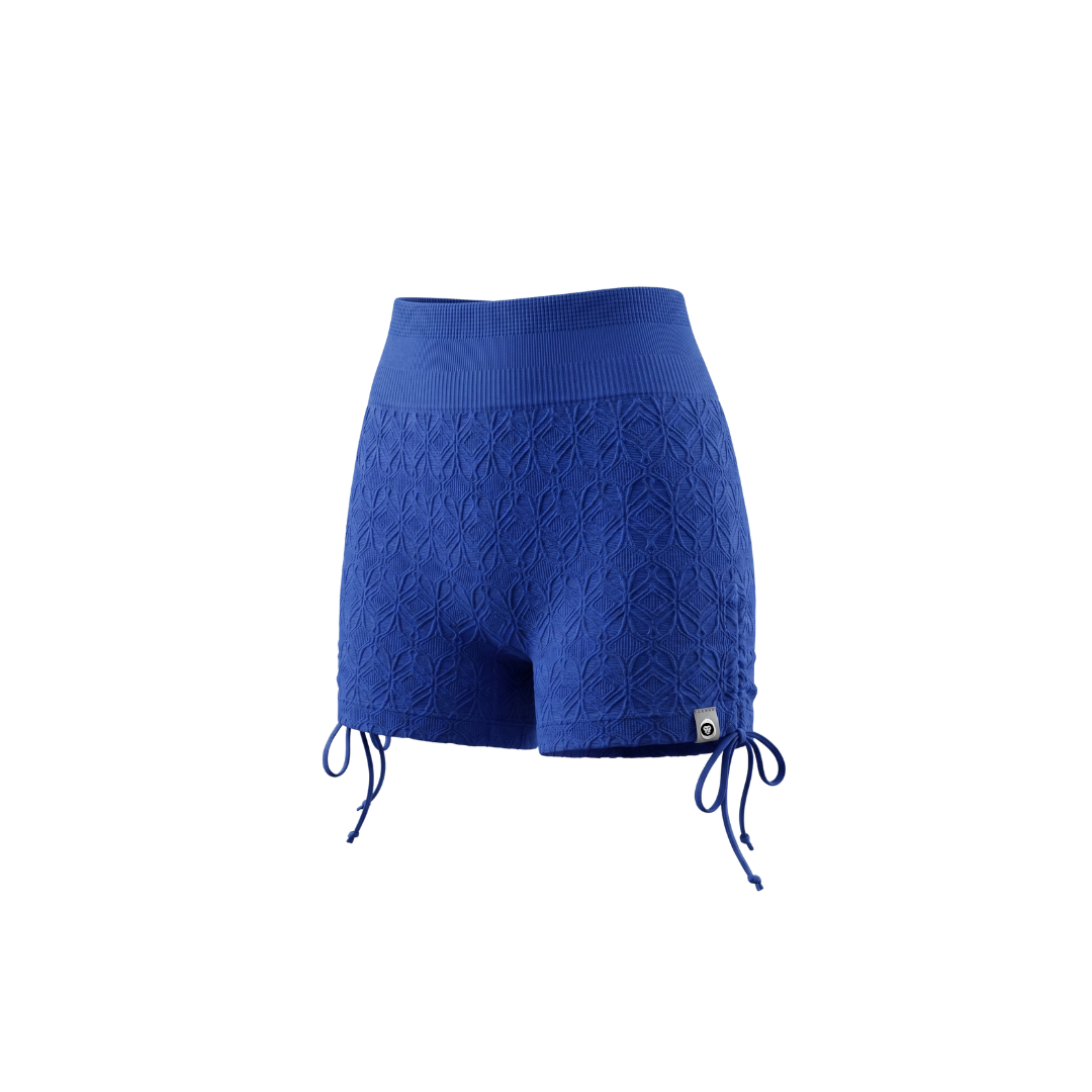 Short Push Up C/Cordones Azul marino