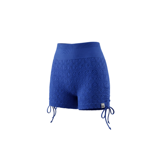 Short Push Up C/Cordones Azul marino