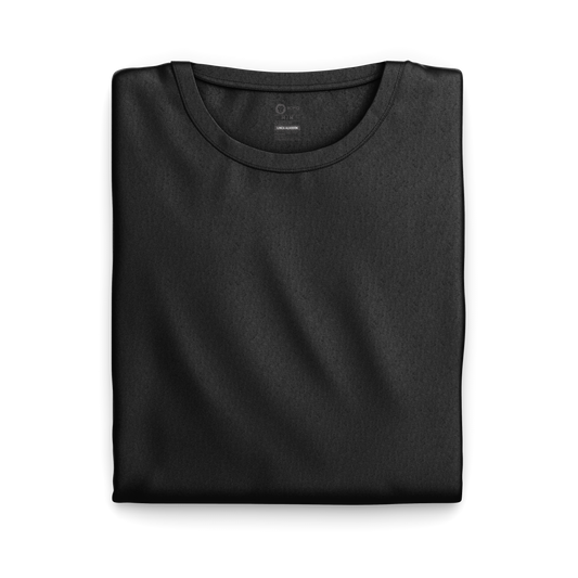 Playera Algodón Negra