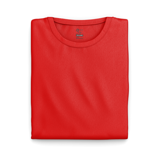 Playera Algodón Roja