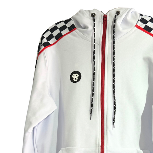 Chamarra F1 Blanca